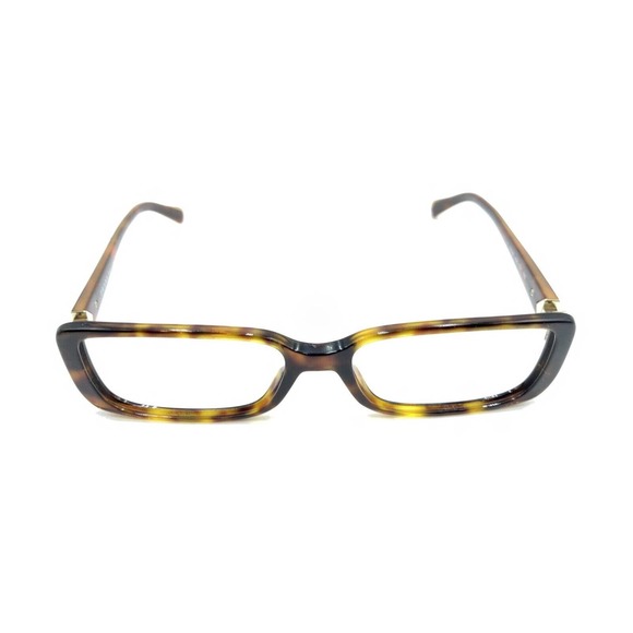 Prada VPR 11N AB6-1O1 Tortoise Brown Gold Eyeglasses Frames 54-16 135 Italy - Picture 2 of 12